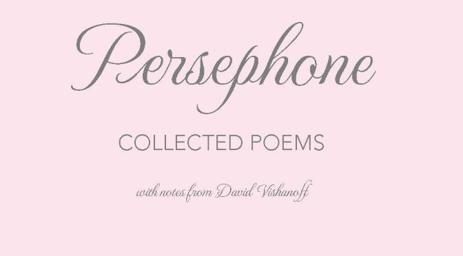 A book of poems? Well, almost…
